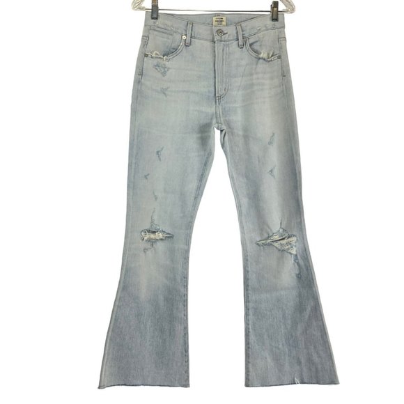 Citizens Of Humanity Denim - Citizens Of Humanity Jeans Women's Size 27 Blue Fleetwood High $258 Flare Nwot